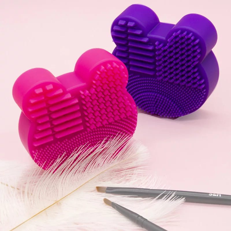 Makeup Brush Brush Egg Pad / Pembersih Kuas Makeup / Brush Cleaner