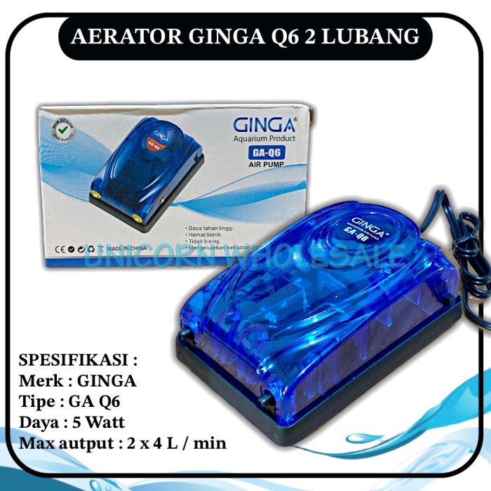Aerator Aerator ac dc Aerator 2 Lubang Aerator Aquarium Besar Aerator Aquarium Mini Aerator Aquarium