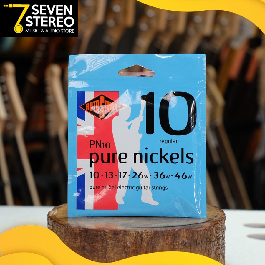 Rotosound PN10 Pure Nickel Regular 10-46 Senar Gitar