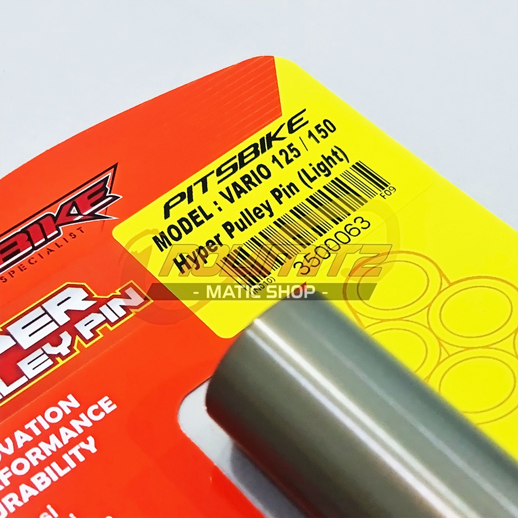 Hyper Pulley Pin Pitsbike Bushing CVT Rumah Roller Honda Vario 125 150