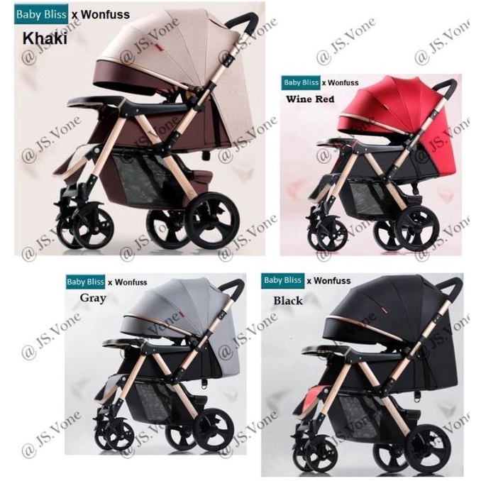 Kereta Dorong Bayi Wonfuss / Baby Stroller Wonfuss New Sports