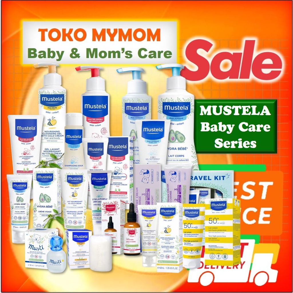 [BPOM] Mustela Stretch Marks CREAM 150ml / Krim Ibu Hamil / MY MOM