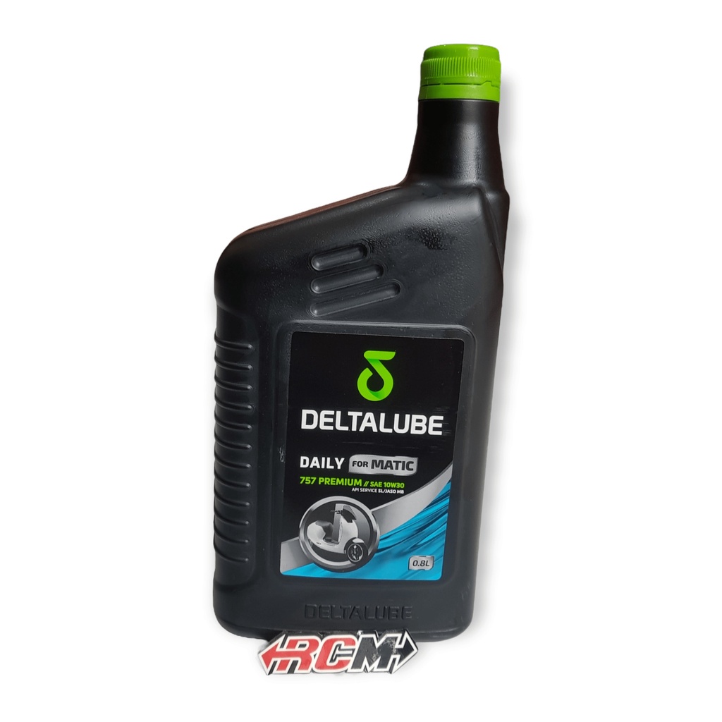 OLIE OIL OLI MESIN ENGINE DELTALUBE DELTA LUBE DAILY FOR MATIC METIK MATIK 757 PREMIUM SAE 10W30 10W 30 API SL / JASO MB NMAX PCX DLL ORI ORIGINAL DELTALUBE ASLI