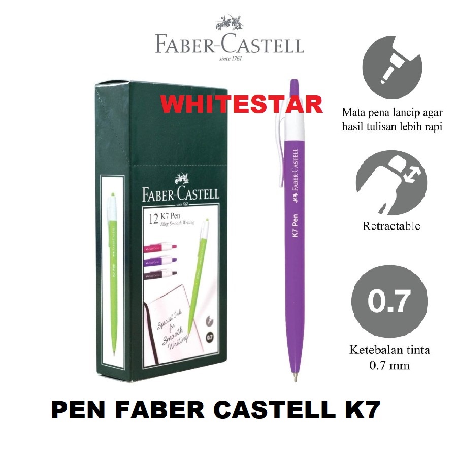 

pulpen / bolpen / pen faber castell k7