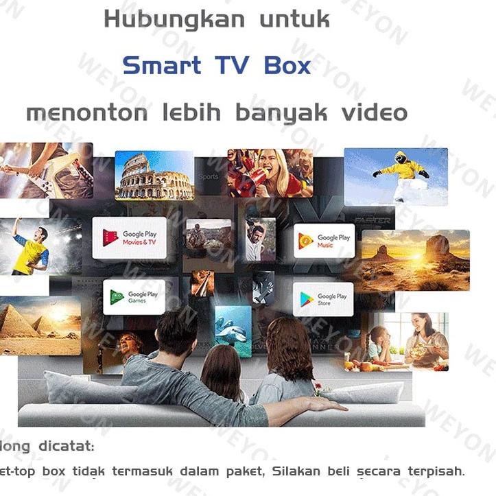 CodeSs9S3--Weyon Sakura TV LED 24 inch HD Ready Digital TV Televisi DVB-T2 (TCLG-S24A)