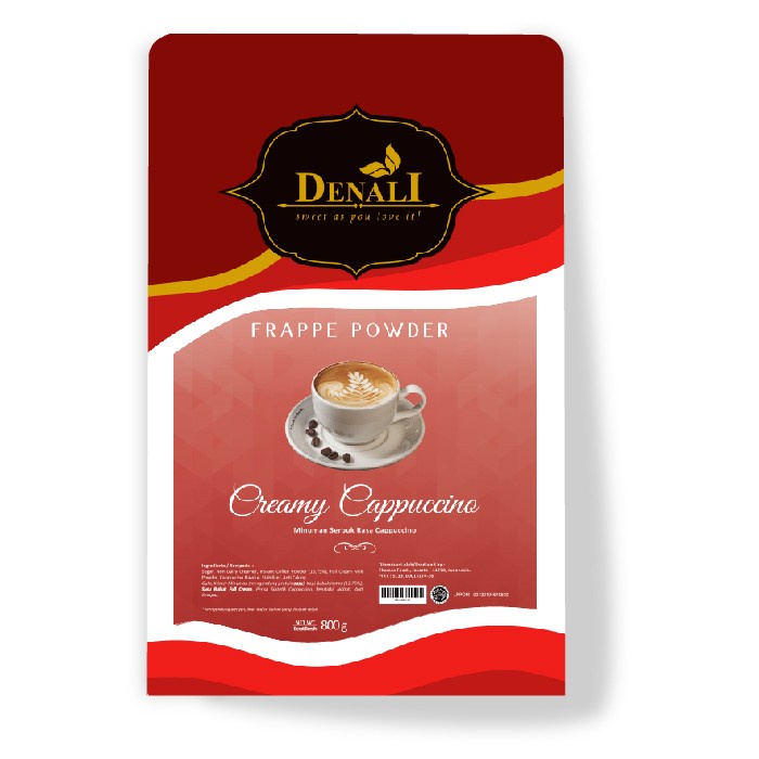 

Denali Creamy Cappuccino Powder 800 gram - 02