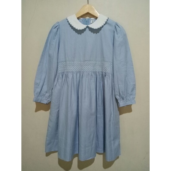 smocked dress