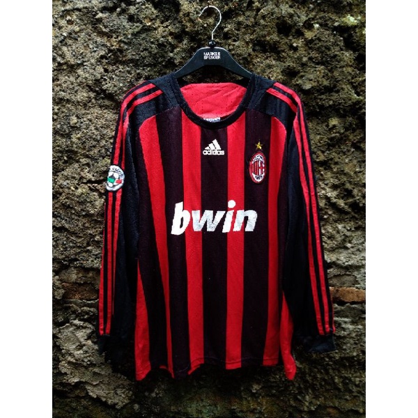 JERSEY AC MILAN HOME 2008 LS