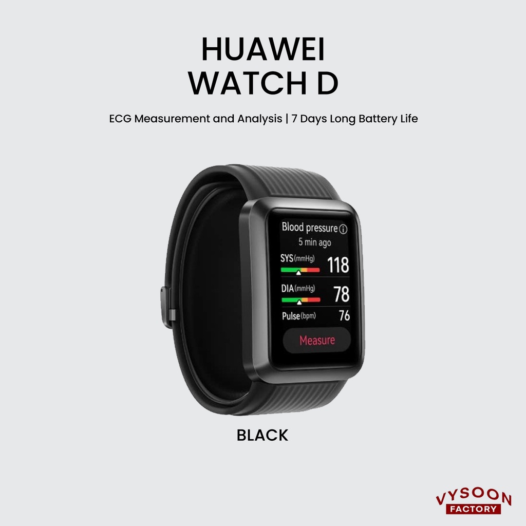 Huawei Watch D New Smartwatch Blood Preesure Monitor Analysis ECG