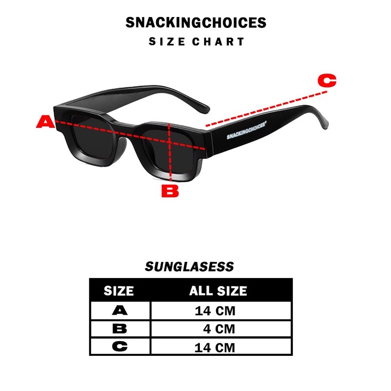 Sunglasess | Kacamata | Eternity | All Colors | Snackingchoices
