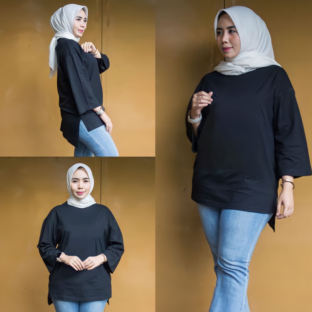 KAOS OVERSIZE COTTON COMBED 24S (MODEL PENGUIN) PINGUIN VIRAL WANITA OVERSIZE // KARAKTER POLOS SIKU TUMBLR TEE // BAJU KEKINIAN TERBARU // ATASAN VIRAL WANITA // LENGAN 7/8 PREMIUM // TERMURAH TERLARIS