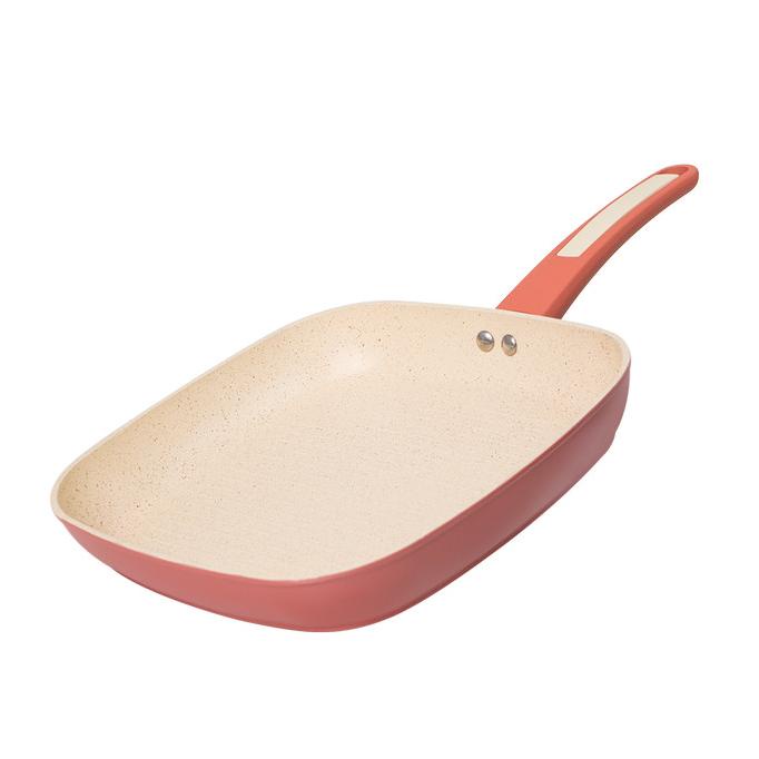 Discount Swiden Red Square Grill Pan /PERALATAN MASAK SET/PANCI PRESTO/PANCI SET/WAJAN ANTI LENGKET