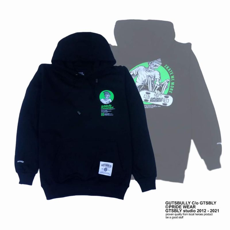 COD ✅️ SWEATER HOODIE GUTSBULLY MOVEMENT GARASI REBEL DISTRO