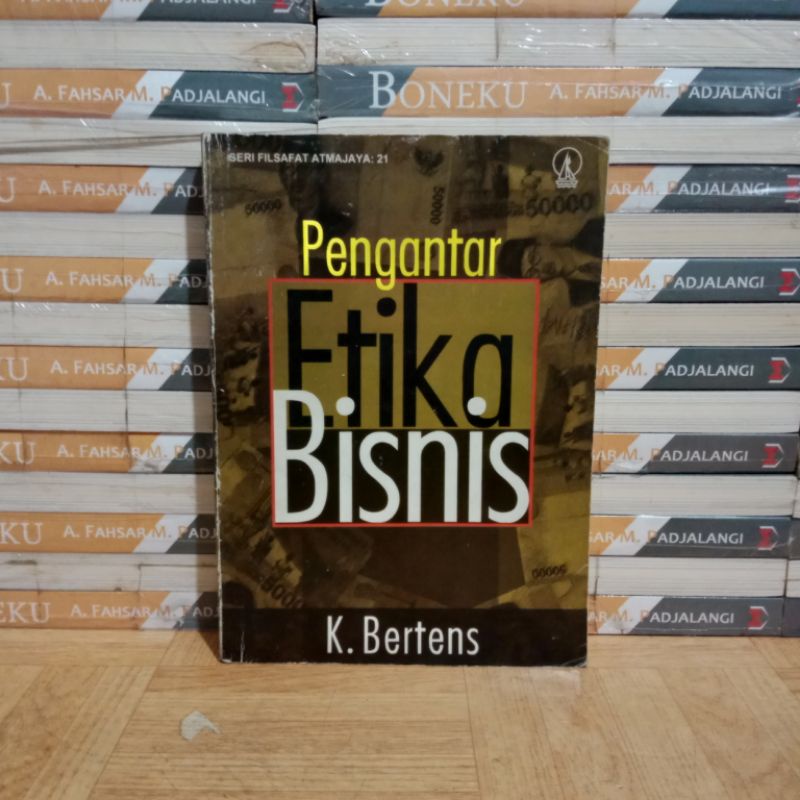 

BUKU ORIGINAL - PENGANTAR ETIKA BISNIS
