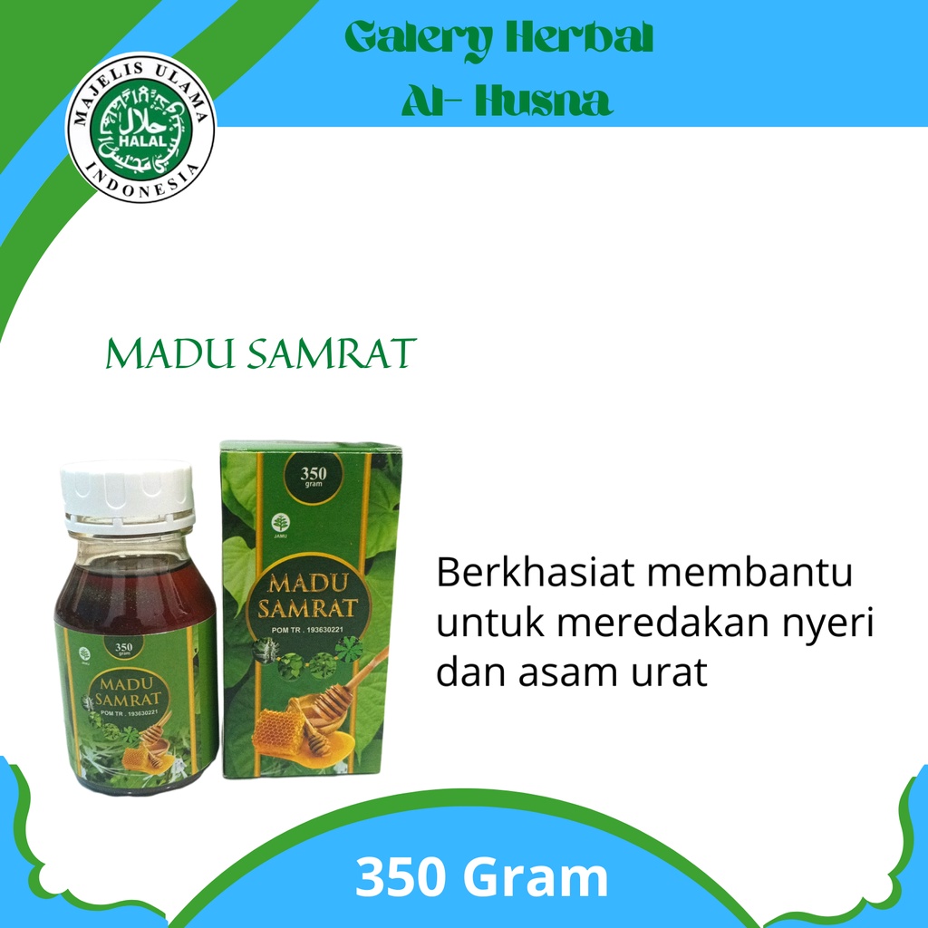 

Madu Samrat Kharisma Obat Herbal Asam Urat dan Nyeri Sendi