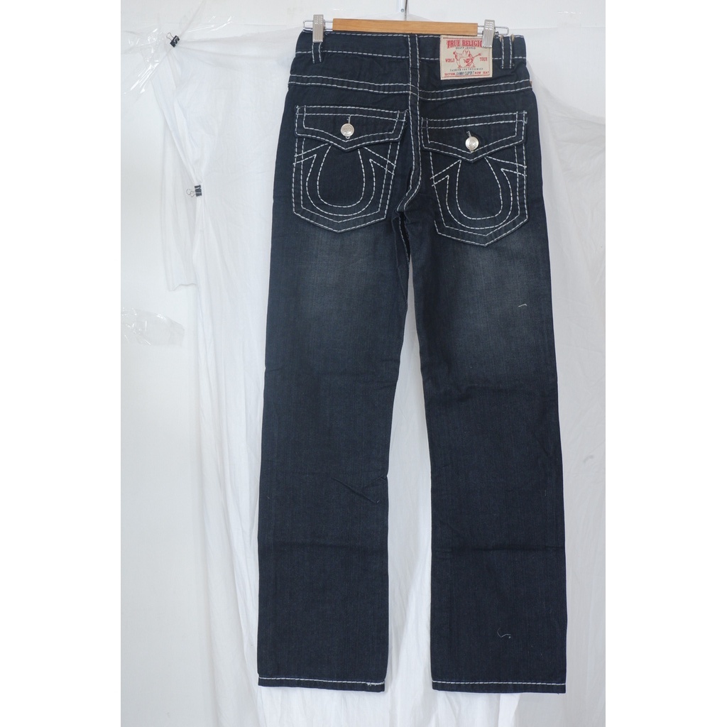 Celana Jeans Panjang Pria TrueReligionNavy Size 30