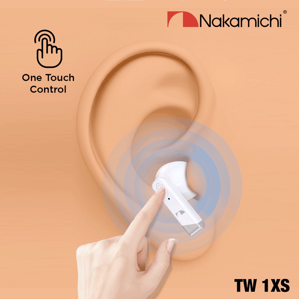 Nakamichi TWS1XS True Wireless Earbuds Bluetooth Earphone TWS HD HIFI