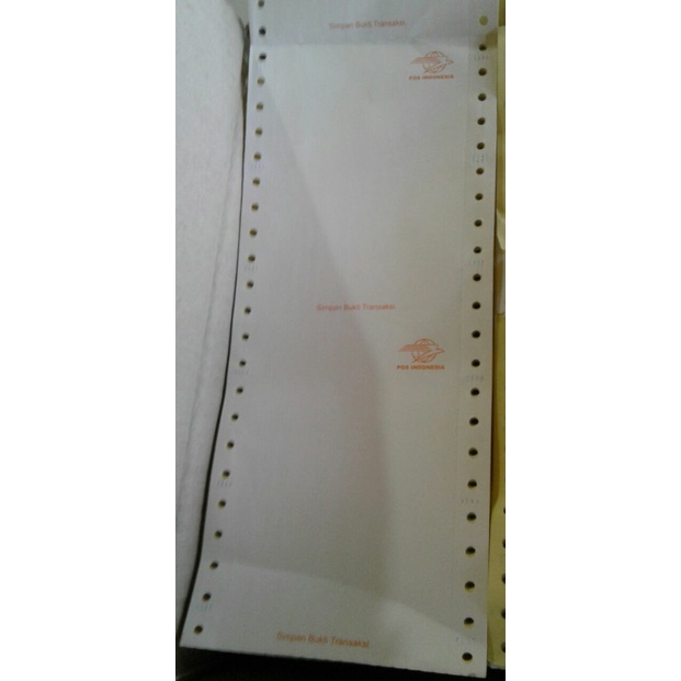 

Spesial Kertas Resi Agen Pos 2Ply (1/2Dus) Bergaransi