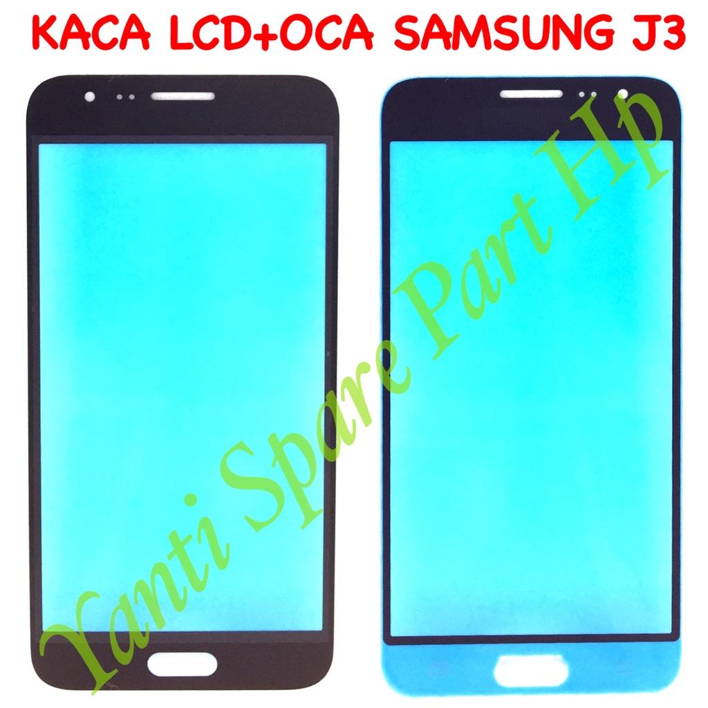 Kaca Lcd Plus Oca Samsung J3 2016 J300 J310 J320 Original New