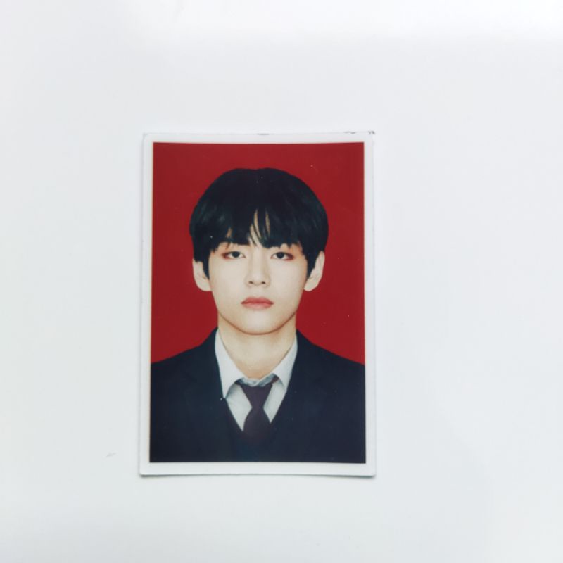 Cetak Pas Foto 4x6 Background Merah Kertas Foto Glossy Paper