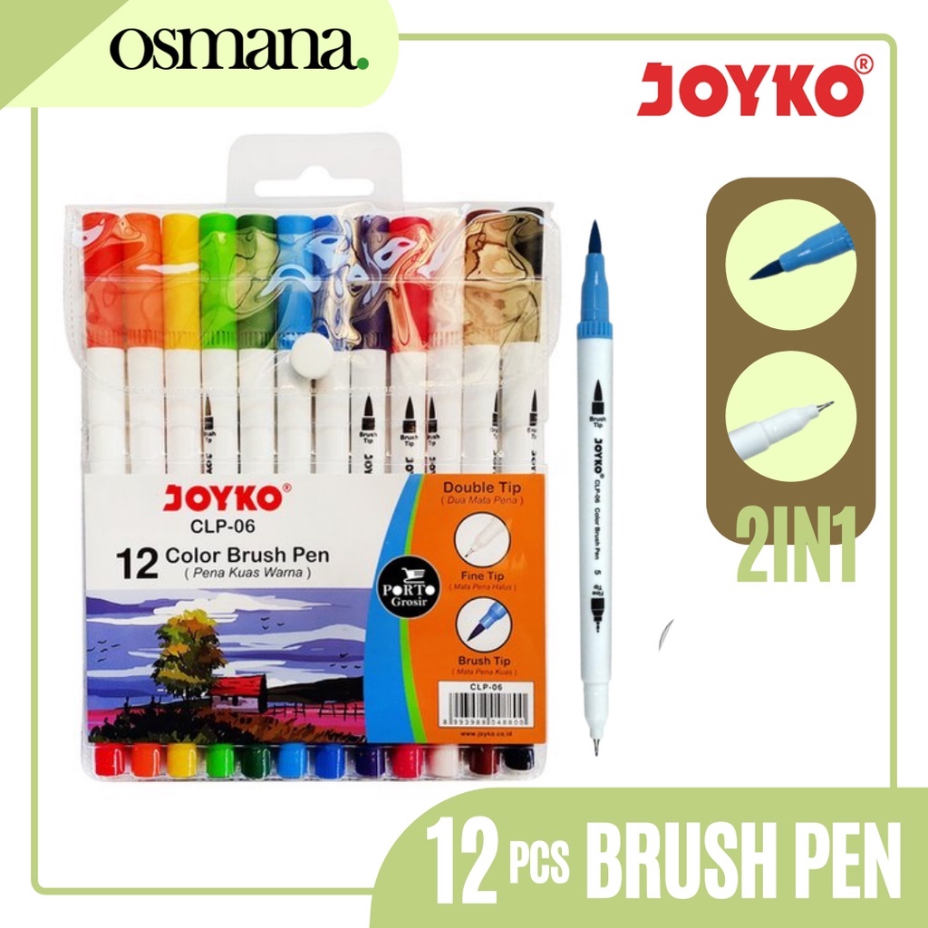 

JOYKO Brush Pen 1 PAK Murah