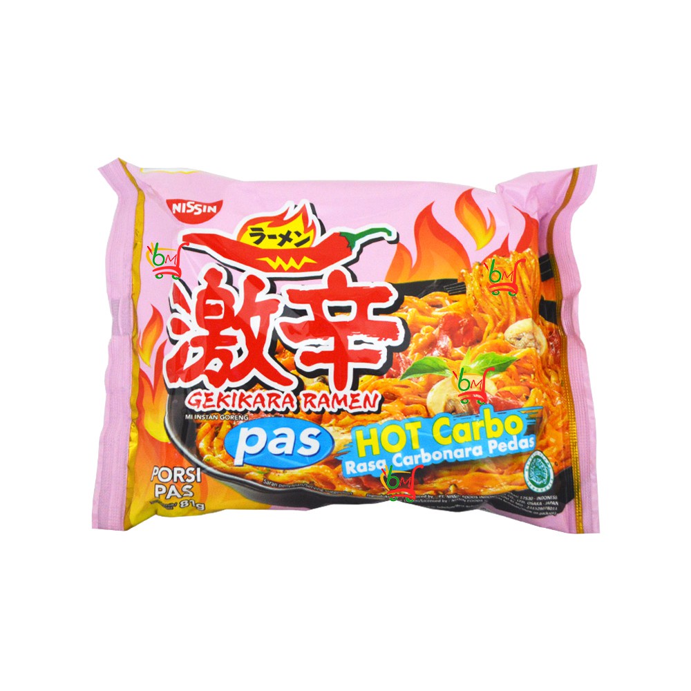 

NISSIN GEKIKARA RAMEN PAS HOT CARBONARA