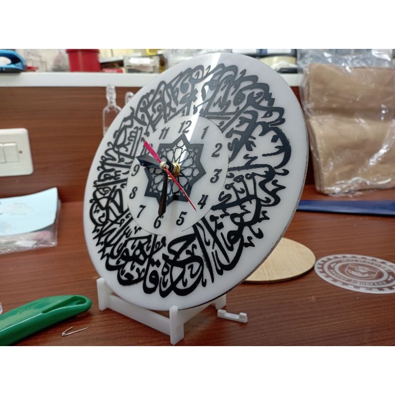 Jam Akrilik Custom Motif