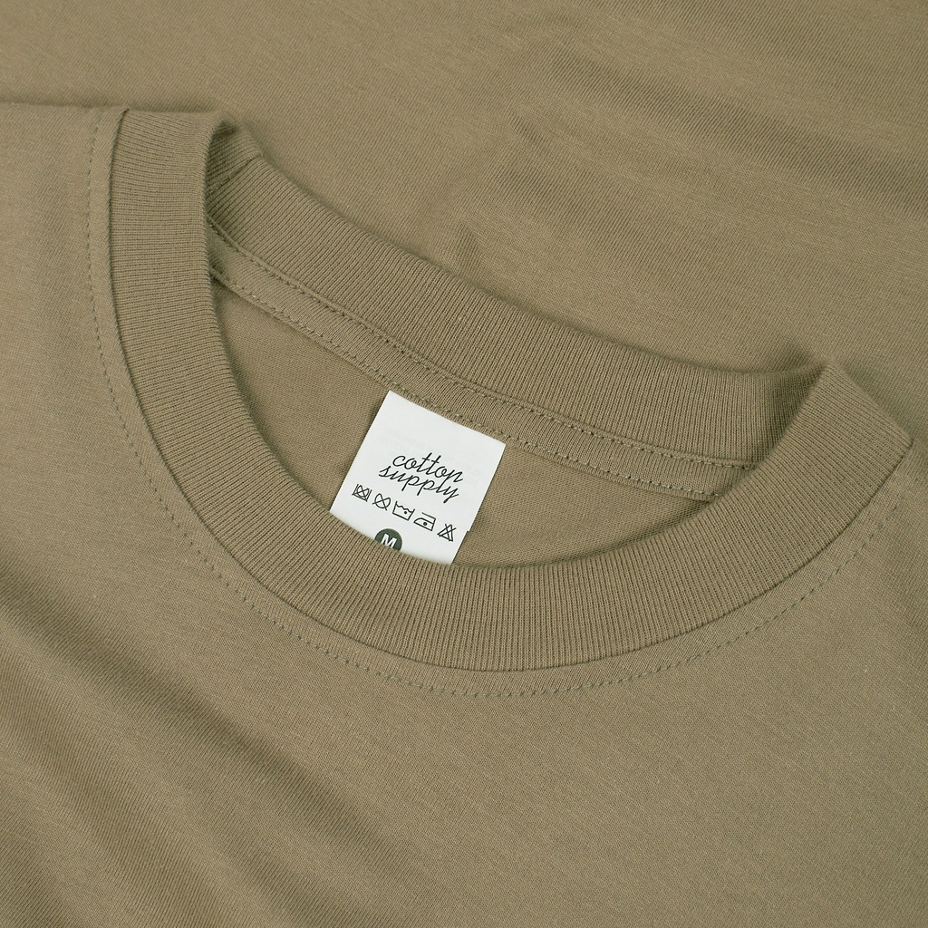 OVERSIZE TEES DARK OLIVE