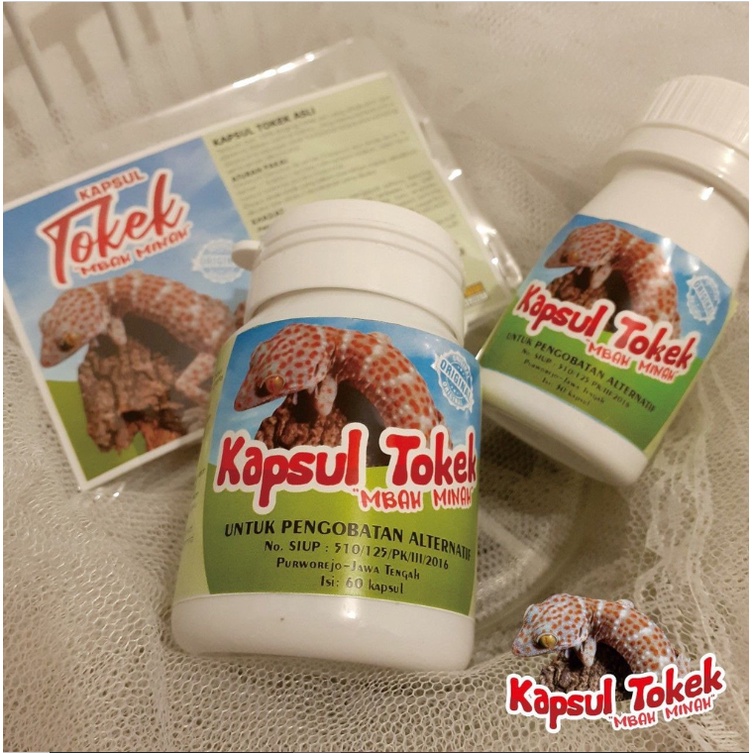 

⛄Comeback❄️ KAPSUL HERBAL TOKEK MBAH MINAH ASLI 100% Isi 15 , 30 , 60 kapsul termurah