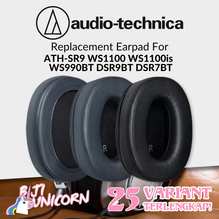 Busa ATH-SR9 WS1100 WS1100is WS990BT DSR9BT DSR7BT Earpad Earcup Foam