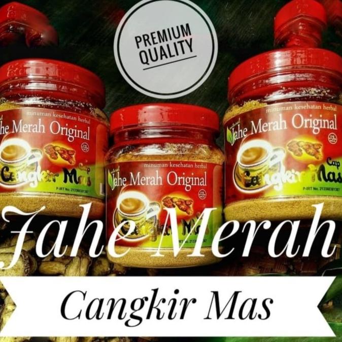 

Jahe merah bubuk original Cap Cangkir Mas 330 gram