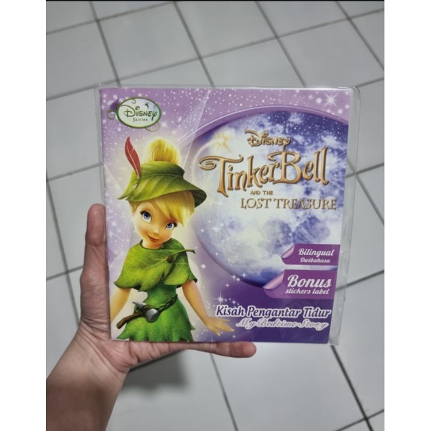 (Disney) Fairies Tinkerbell And The Lost Treasure Story Book Bilingual Buku Cerita Anak Dwibahasa En