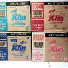 SoKlin Lantai 1 Renceng @12 Sachet