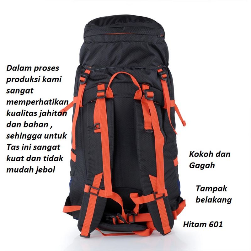 TAS CARRIER  45/50 L TAS RANSEL HIKING TAS GUNUNG