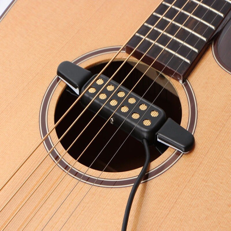 Alat Musik Pick Up Gitar Akustik Klasik Acoustic Guitar 12 Hole Pickup Microphone Gitar P-012