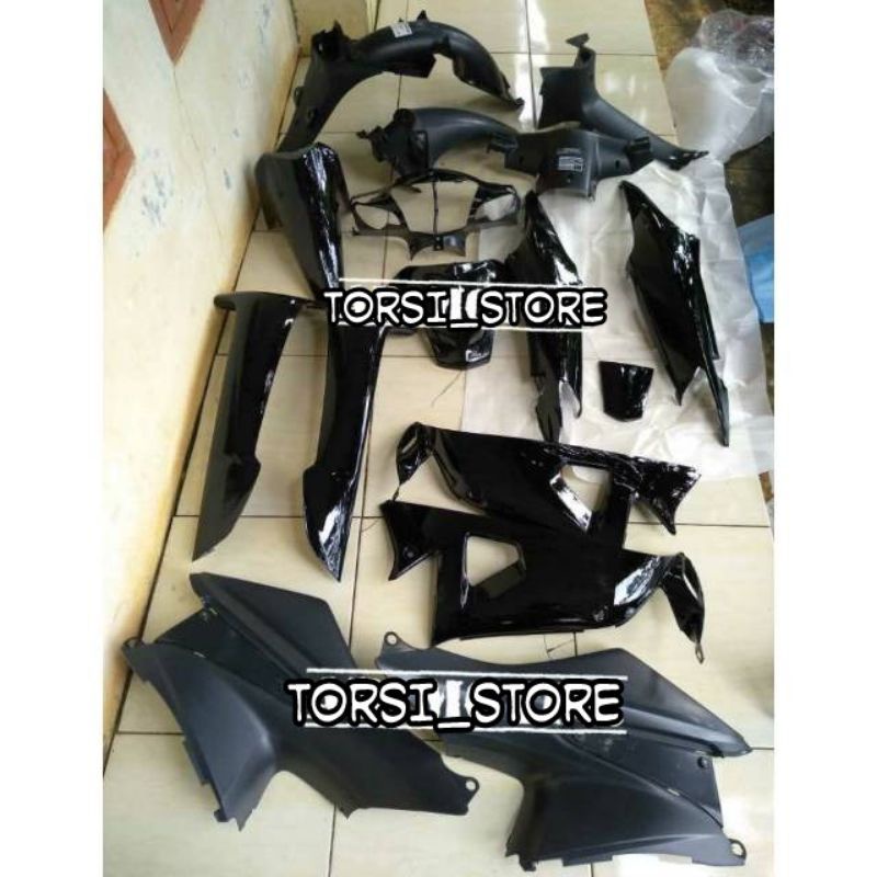 FULL BODY HALUS KASAR SUPRA FIT NEW / FIT X / FIT NEW HITAM