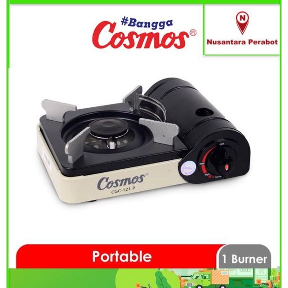 TERBARU COSMOS CGC-121 P Kompor Gas Portable Mini 1 Tungku /PERALATAN MASAK SET/PANCI PRESTO/PANCI S