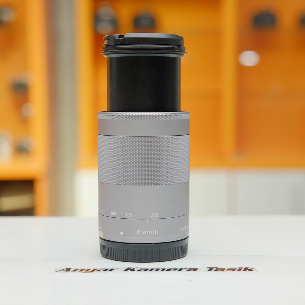 Lensa Canon 55-200mm Lensa Miroless Canon Lensa Tele canon 55-200 STM