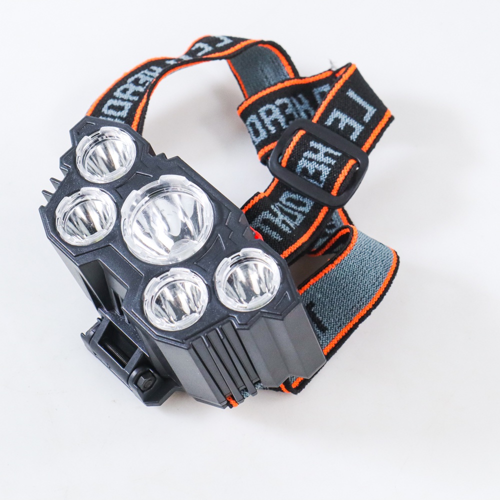 G8UI Amaryllis Senter Led Kepala Headlamp 5 Xpg - F-t21 - Black Or-i