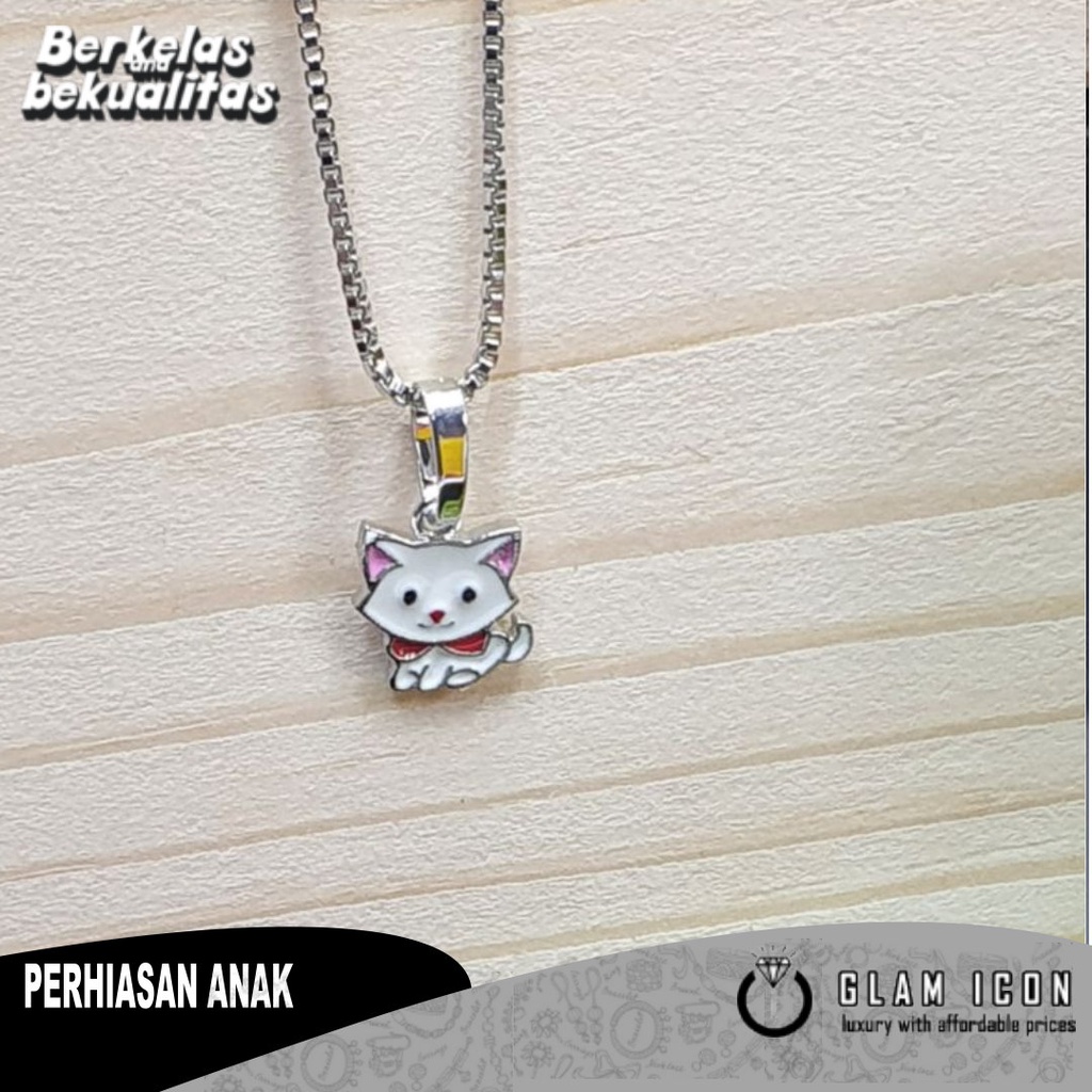 Kalung anak karakter kucing pita K0420 KAS