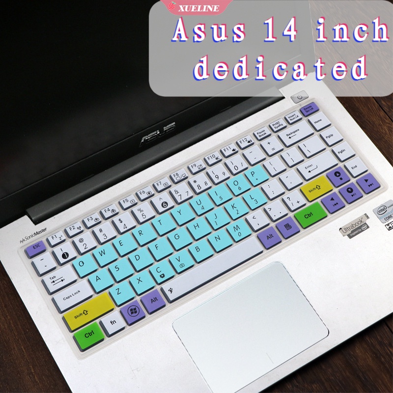 Film Pelindung keyboard Komputer laptop Asus X441 E402 A480 R417N Ukuran 14 Inci (ZXL)