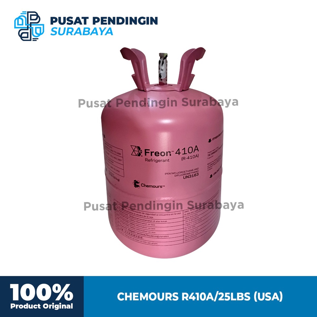 CHEMOURS R410A/25LBS (USA) - FREON CHEMOURS R410 MADE IN USA