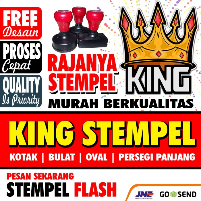 

Kusus Hari Ini Stempel Flash Otomatis Free Desain Trendi