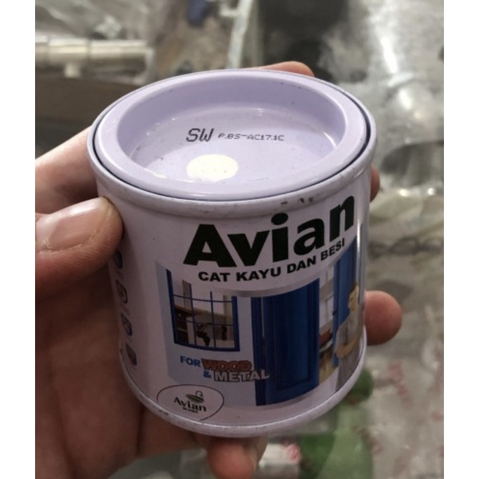 

cat minyak becak kecil avian kayu besi 100cc