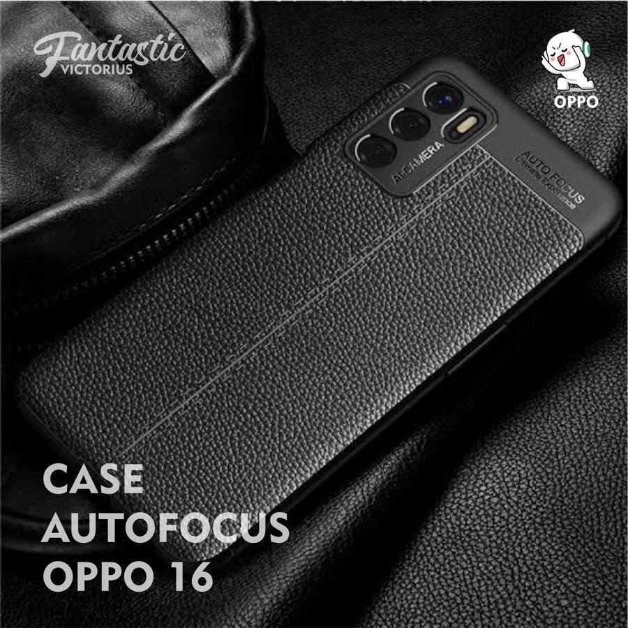 Softcase Oppo A3s Auto focus Soft Case Casing Cover Hitam