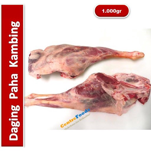 

Daging Paha Kambing - Campur Tulang Fresh | 1.000gr [ Harga KG ]