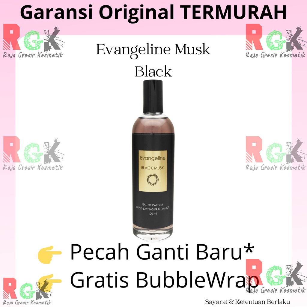 Parfum Evangeline Black Musk 100ml Eau De Parfum Minyak Wangi Farfum Wanita Cewek Perempuan Wangi Ta