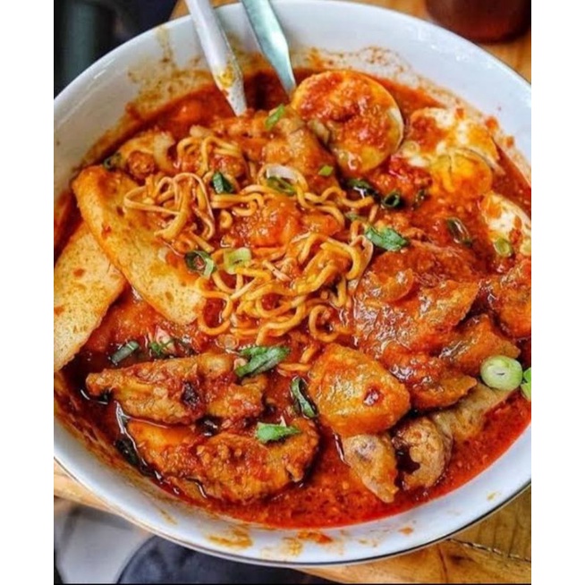 

Seblak Nyepesial ekstra pedass daun jeruk