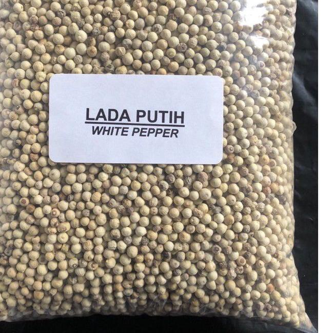 

FREE ONGKIR!Lada Putih Murni Asli Merica Bumbu Dapur Rempah 1 KG|SQ7