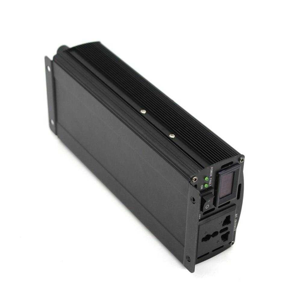 Power Inverter DC 12V to AC 220V 1600W Port LED  Inverter Pure Sine Wave Psw Mengubah arus Dc Ke Ac 1600W